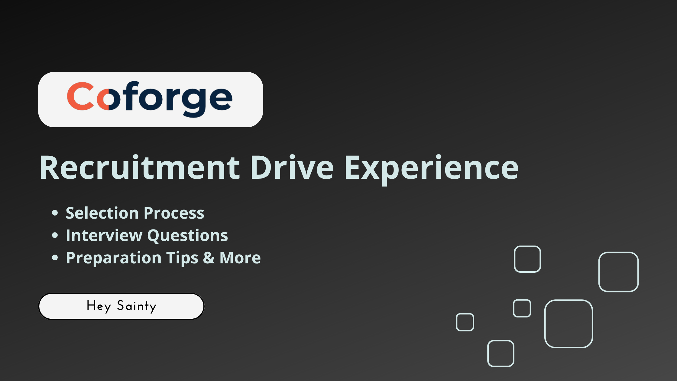 Coforge Recruitment Journey from Application to Offer