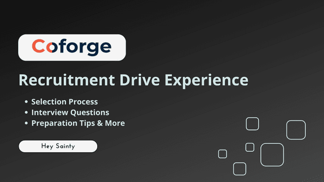 Coforge Recruitment Journey from Application to Offer